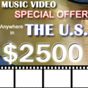 Music Video Production Special offer USA